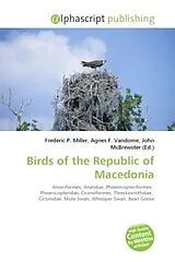 Kartonierter Einband (Kt) Birds of the Republic of Macedonia von 
