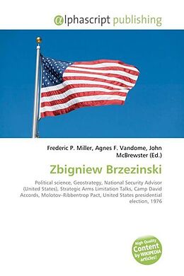 Couverture cartonnée Zbigniew Brzezinski de 