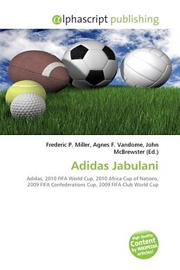 Couverture cartonnée Adidas Jabulani de 