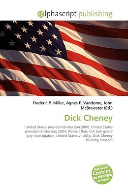 Couverture cartonnée Dick Cheney de 