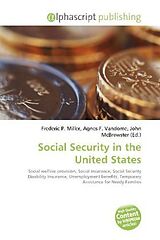 Couverture cartonnée Social Security in the United States de 