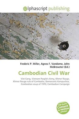 Kartonierter Einband Cambodian Civil War von 