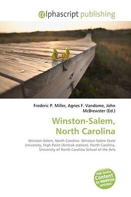 Couverture cartonnée Winston-Salem, North Carolina de 