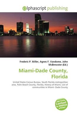 Couverture cartonnée Miami-Dade County, Florida de 