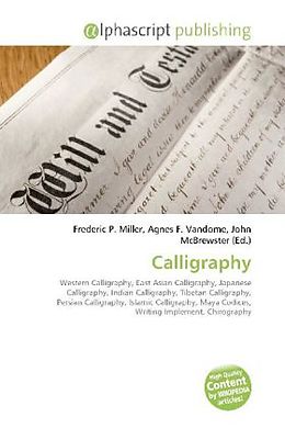 Kartonierter Einband Calligraphy von 