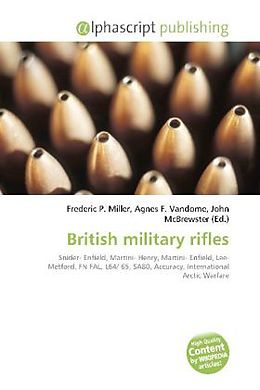 Couverture cartonnée British military rifles de 