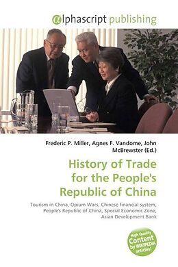 Kartonierter Einband History of Trade for the People's Republic of China von 