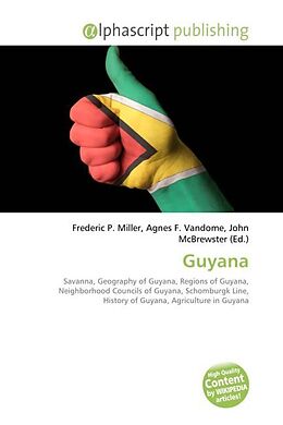 Couverture cartonnée Guyana de 