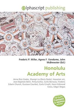 Kartonierter Einband Honolulu Academy of Arts von 