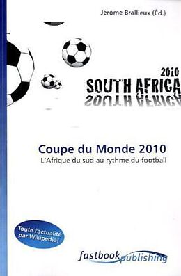 Couverture cartonnée Coupe du Monde 2010 de 