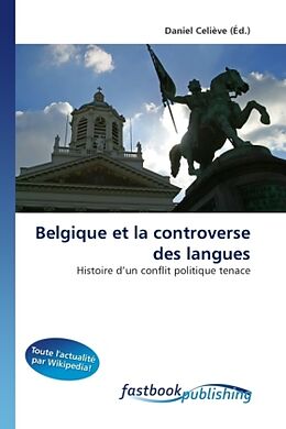 Couverture cartonnée Belgique et la controverse des langues de 