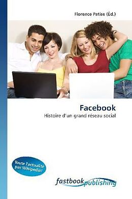 Couverture cartonnée Facebook de 