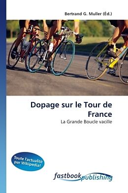 Couverture cartonnée Dopage sur le Tour de France de Bertrand G. Muller