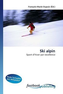 Couverture cartonnée Ski alpin de François-Marie Dupuis