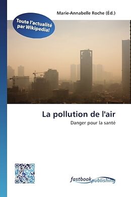 Couverture cartonnée La pollution de l'air de 