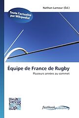 Couverture cartonnée Équipe de France de Rugby de 