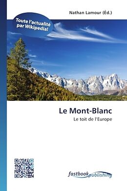 Couverture cartonnée Le Mont-Blanc de 