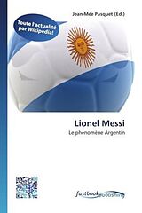 Couverture cartonnée Lionel Messi de 