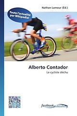 Couverture cartonnée Alberto Contador de 