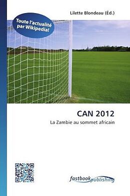 Couverture cartonnée CAN 2012 de 