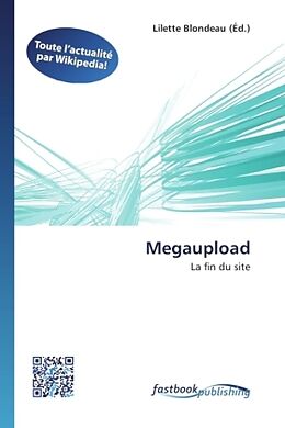 Couverture cartonnée Megaupload de 