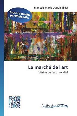 Couverture cartonnée Le marché de l'art de 