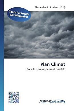 Couverture cartonnée Plan Climat de 