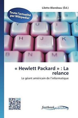 Couverture cartonnée « Hewlett Packard » : La relance de 