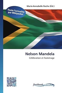 Couverture cartonnée Nelson Mandela de 