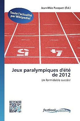 Couverture cartonnée Jeux paralympiques d'été de 2012 de 