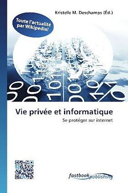 Couverture cartonnée Vie privée et informatique de 