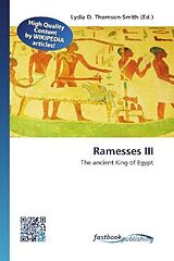 Couverture cartonnée Ramesses III de 