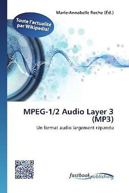 Couverture cartonnée MPEG-1/2 Audio Layer 3 (MP3) de 