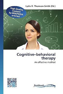 Kartonierter Einband Cognitive behavioral therapy von 