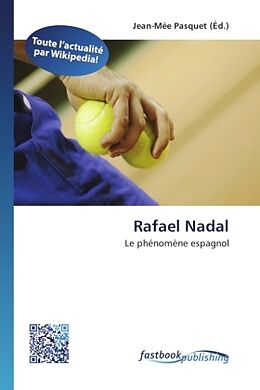 Couverture cartonnée Rafael Nadal de 