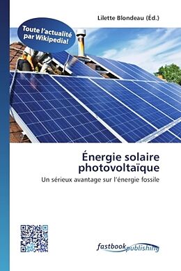 Couverture cartonnée Énergie solaire photovoltaïque de 