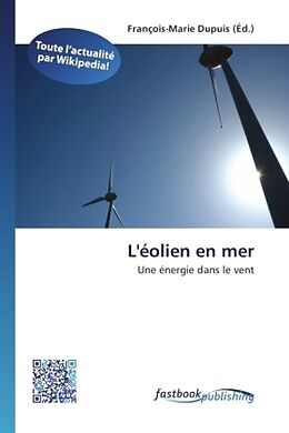 Couverture cartonnée L'éolien en mer de 