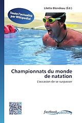 Couverture cartonnée Championnats du monde de natation de 