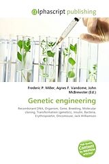 Couverture cartonnée Genetic engineering de 