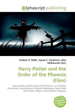 Couverture cartonnée Harry Potter and the Order of the Phoenix (Film) de 