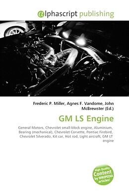 Couverture cartonnée GM LS Engine de 