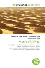 Couverture cartonnée Music of Africa de 