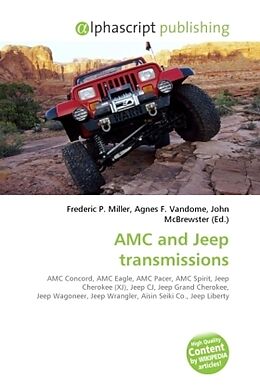 Couverture cartonnée AMC and Jeep transmissions de 