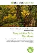 Couverture cartonnée Corporation Park, Blackburn de 