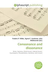 Couverture cartonnée Consonance and dissonance de 