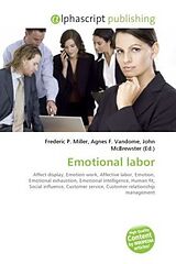 Couverture cartonnée Emotional labor de 