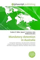 Fachbuch Mandatory detention in Australia von