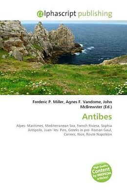 Couverture cartonnée Antibes de 