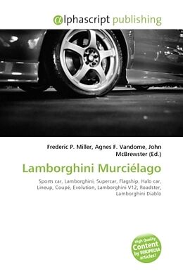 Couverture cartonnée Lamborghini Murciélago de 