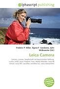 Couverture cartonnée Leica Camera de 